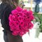 Купить 25 розовых Эквадор " Пинк Флойд"