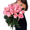 15 розовых роз Эквадор